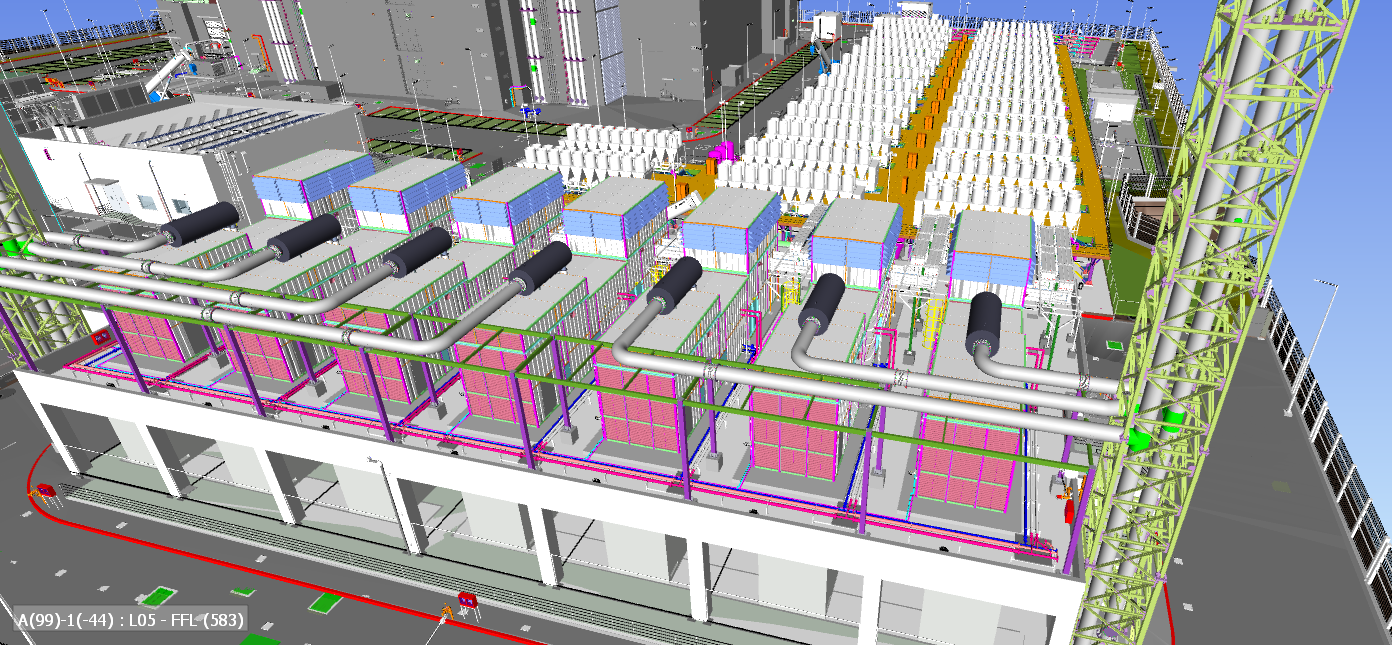 Data Center BIM Modeling Coordination